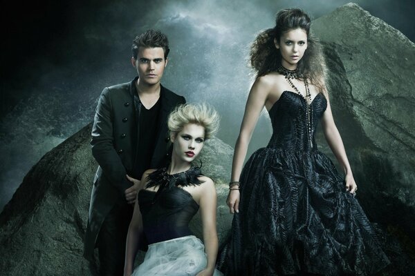 Heroes of the series The Vampire Diaries 