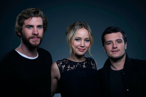 Die Hauptfiguren des Films the Hunger Games