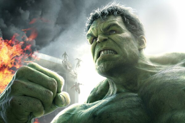 Il pugno di Hulk è furioso