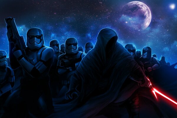 Fantastic drawing from Star Wars
