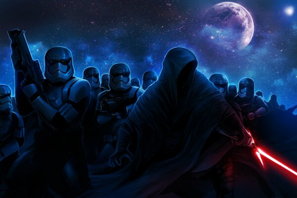 Dessin fantastique de Star Wars