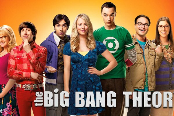 Foto del cast della serie The Big Bang Theory