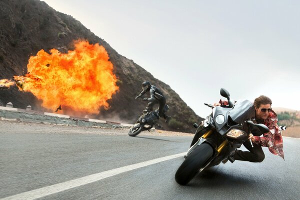 Une image du film mission impossible