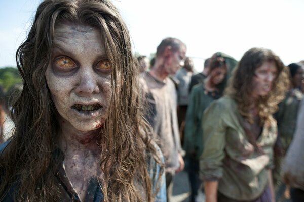 The Walking Dead, una manada de zombis