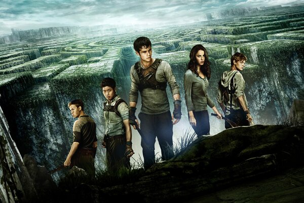 Poster for the movie the Maze Runner