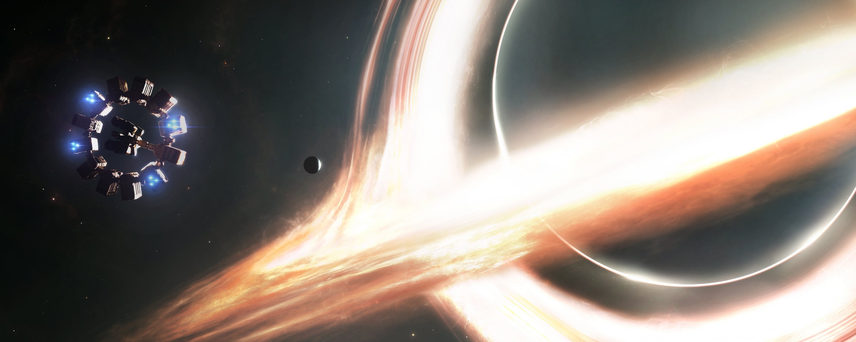 interstellar wormhole film nolan spazio nave interstellare