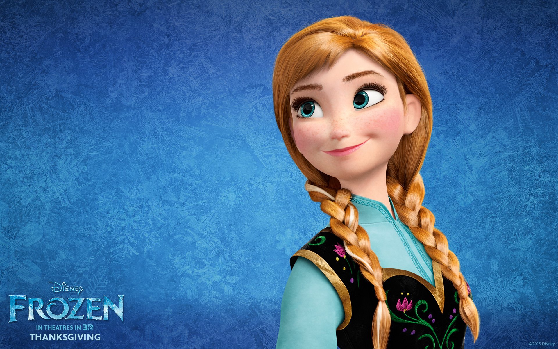 princesse anna frozen walt disney studios de dessins animés coeur froid