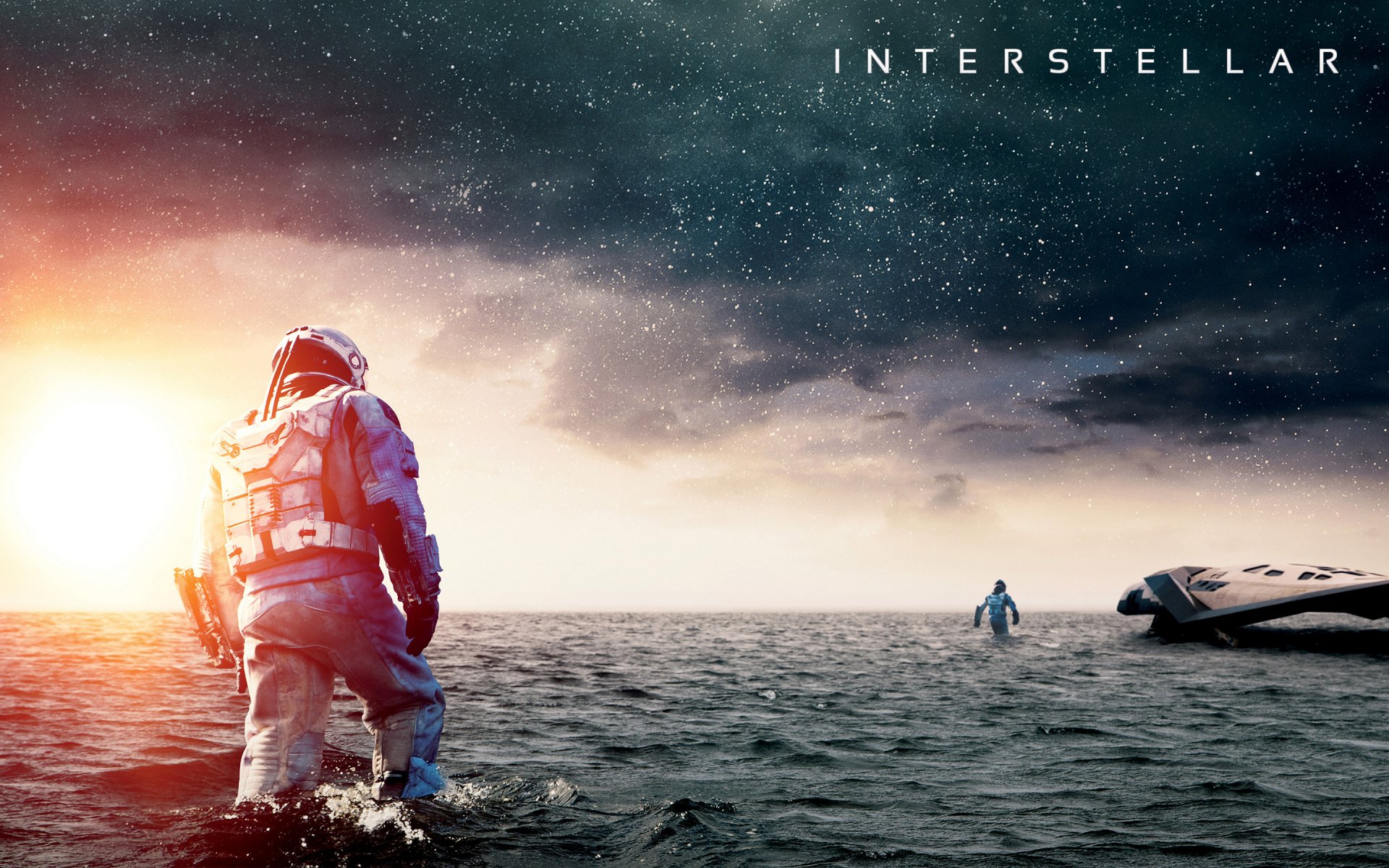 interstellar interstellar wasser schiff ozean himmel