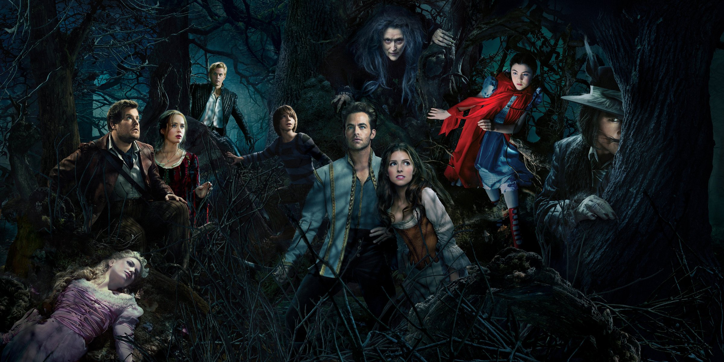 into the woods farther into the forest be careful of your desires musical fantasy all the character