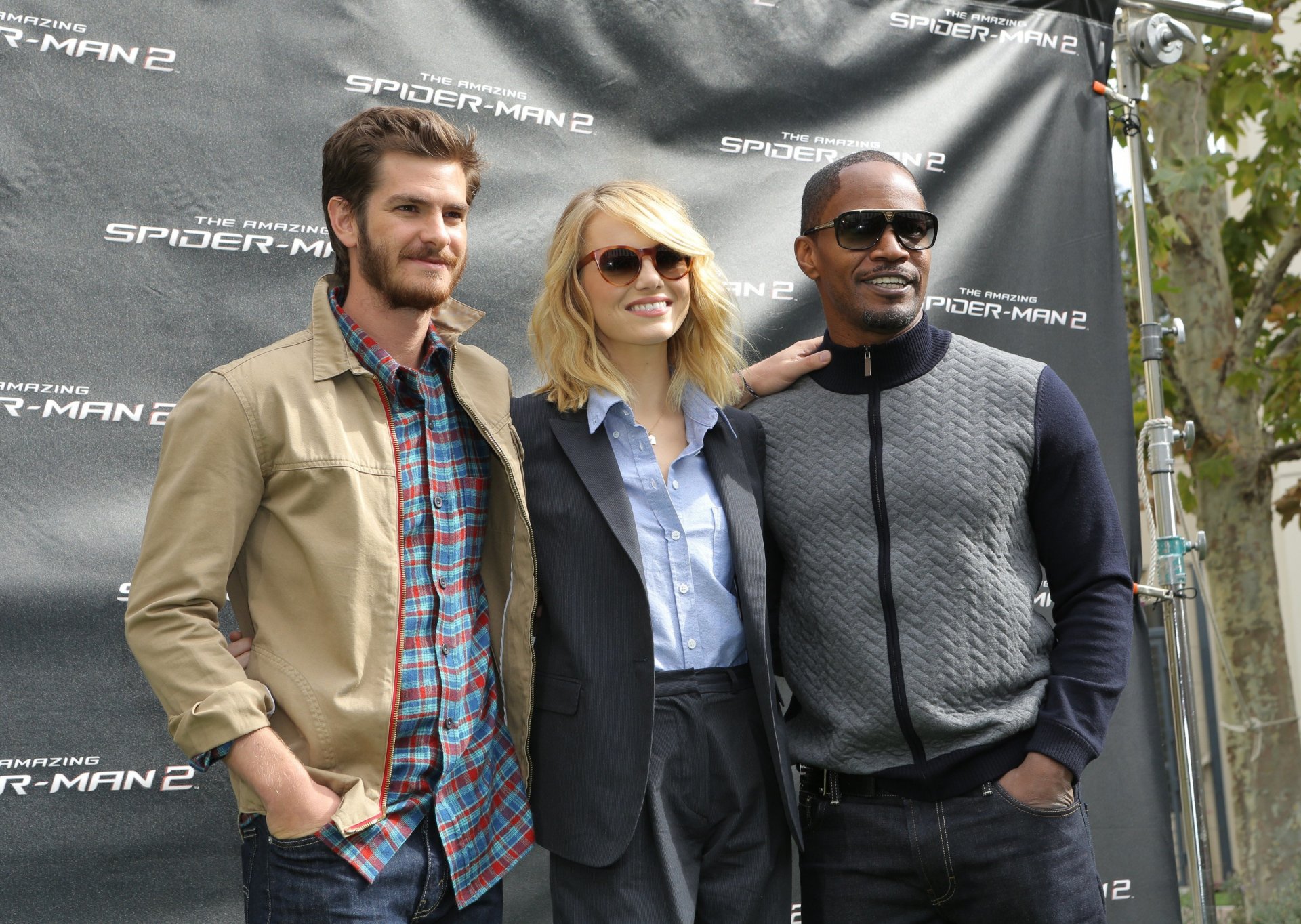 niesamowity spider-man 2 nowy spider-man 2 andrew garfield emma stone jamie foxx