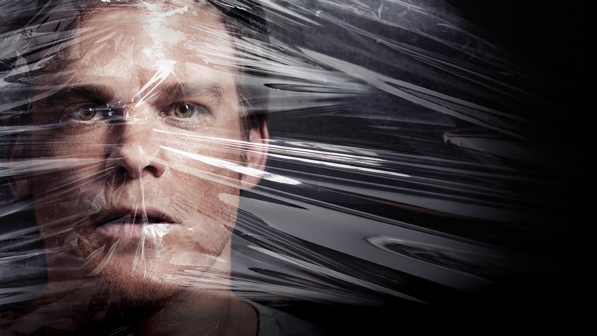 serie de televisión dexter mirada asesino polietileno