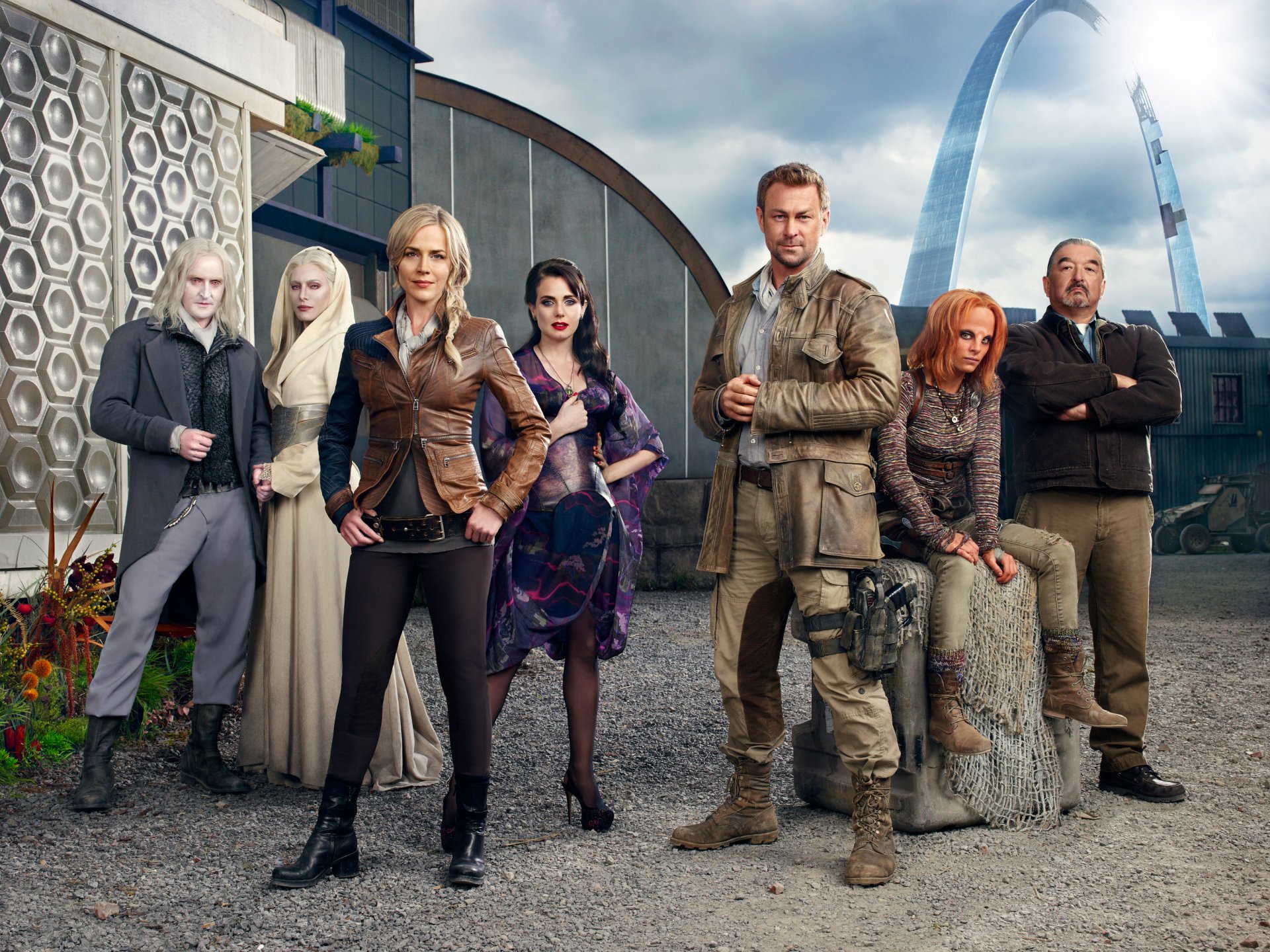 defiance wyzwanie serial grant bowler julie benz stephanie leonidas graham greene