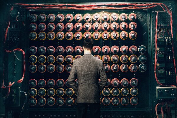 The frame of the movie the Imitation Game