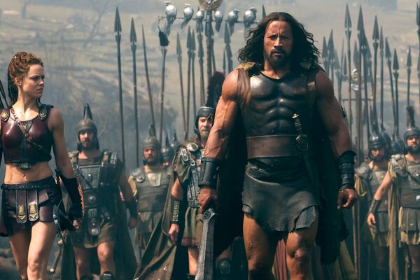 Película de Hércules. Protagonizada por Dwayne Johnson