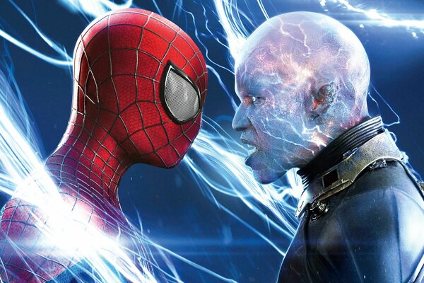 Andrew Garfield stars in the new movie The New Spider-Man high Voltage