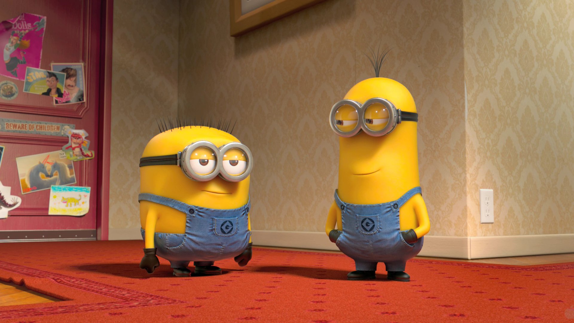 dessin animé despicable me 2 minions minion sourire