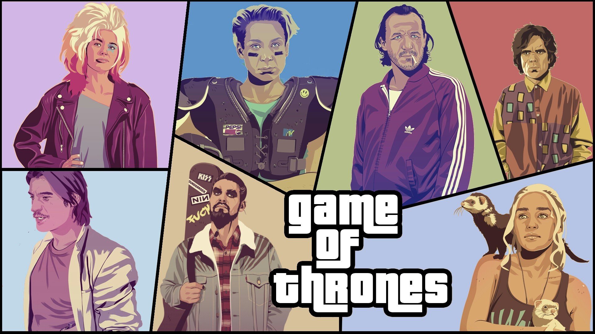 game of thrones gta parodie