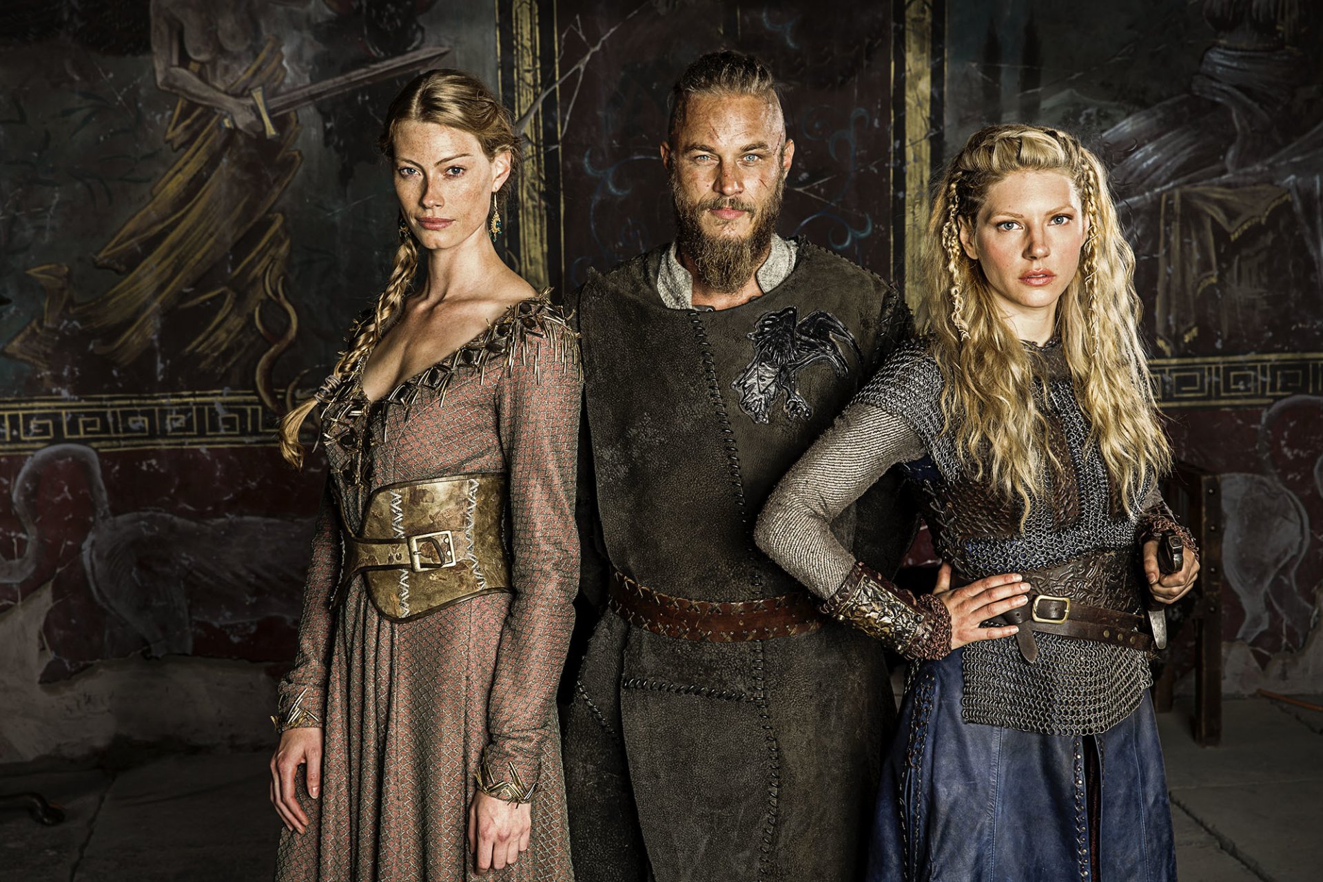 vichinghi serie storico dramma fimmel ragnar lothbrok catherine winnick lagertha alyssa sutherland eslog