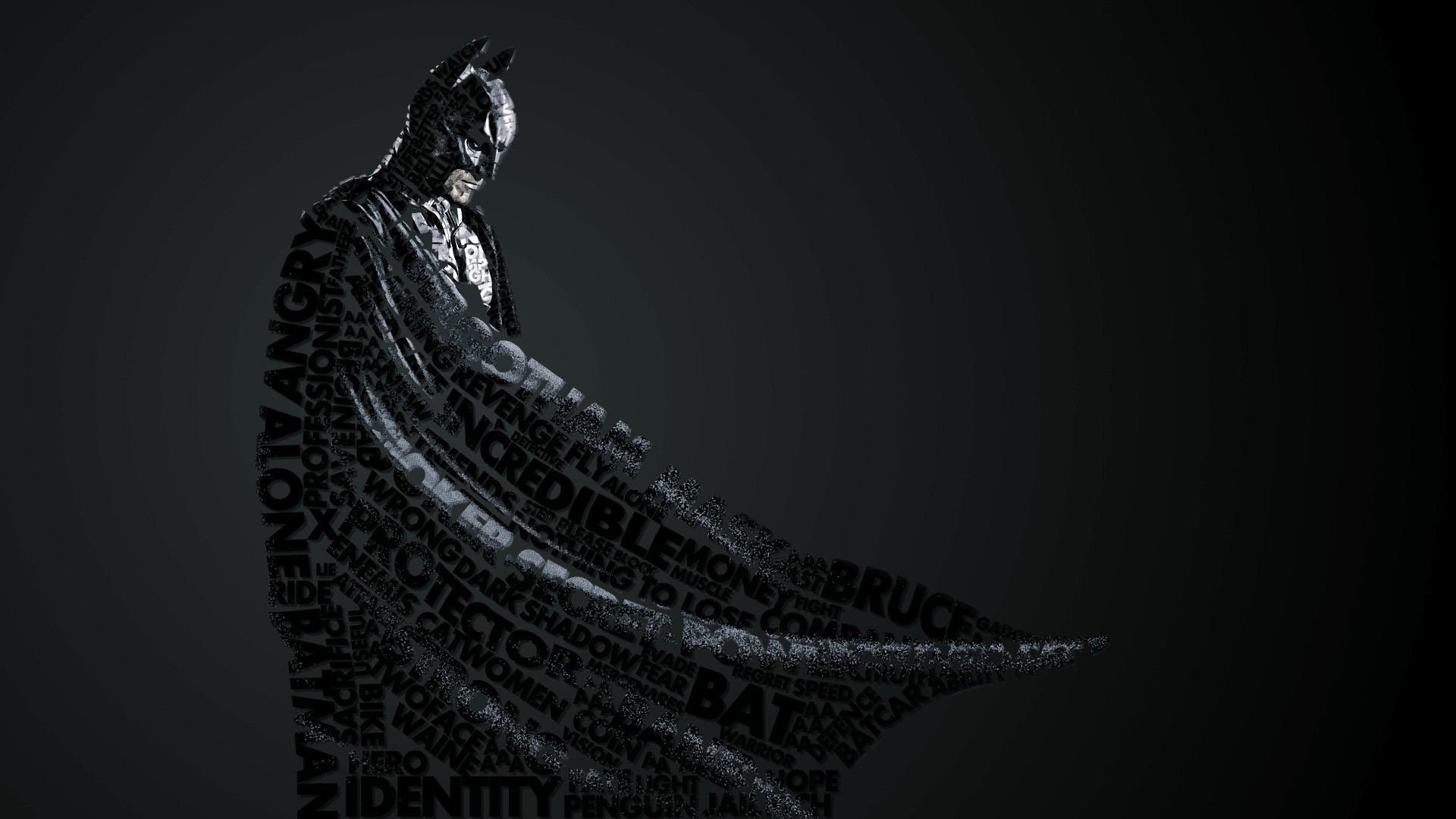 batman typografie tapete batman stil beschriftung beschriftung hintergrund widescreen vollbild widescreen widescreen