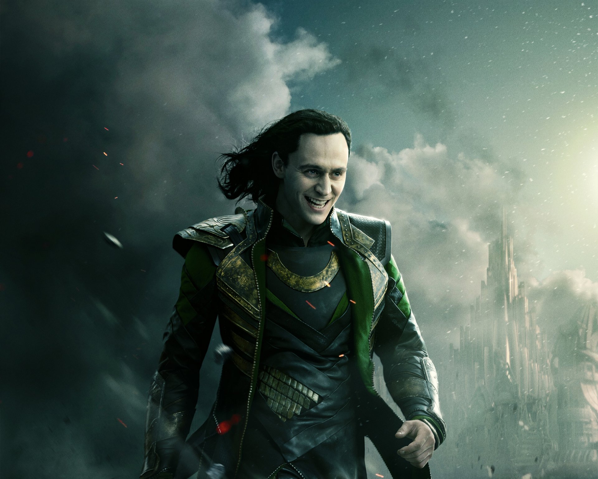 thor monde sombre thor 2 thor monde sombre désigner sombre monde hiddleston loki marvel studios divertissement walt disney pictures walt disney photographie action aventure science-fiction fantasy dieu gangster dangereux homme arme marteau armure vert p