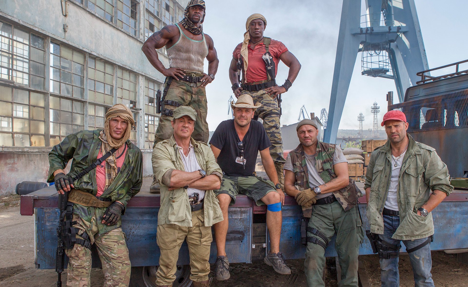 the expendables 3 sylvester stallone jason statham wesley snipes dolph lundgren terry crews randy couture