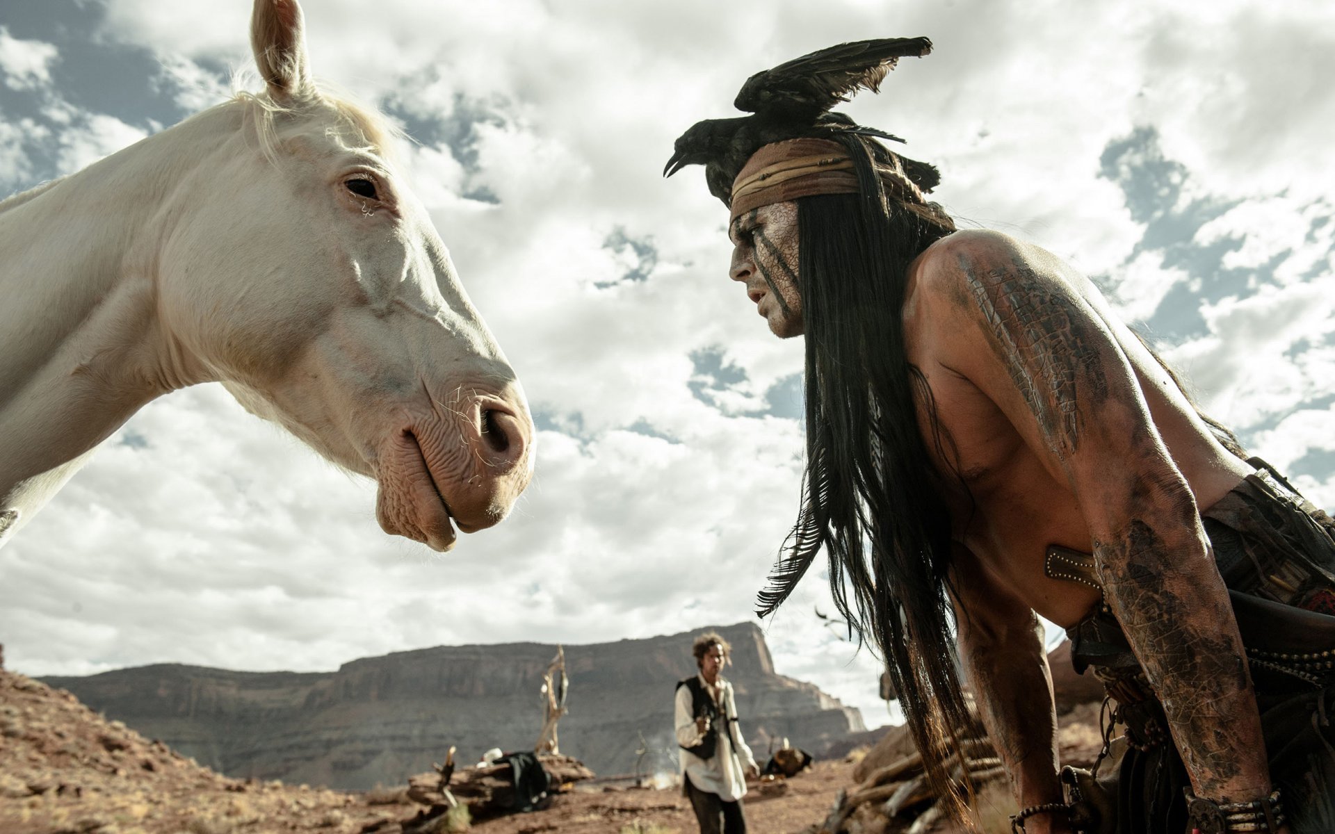 llanero solitario johnny depp salvaje oeste western caballo