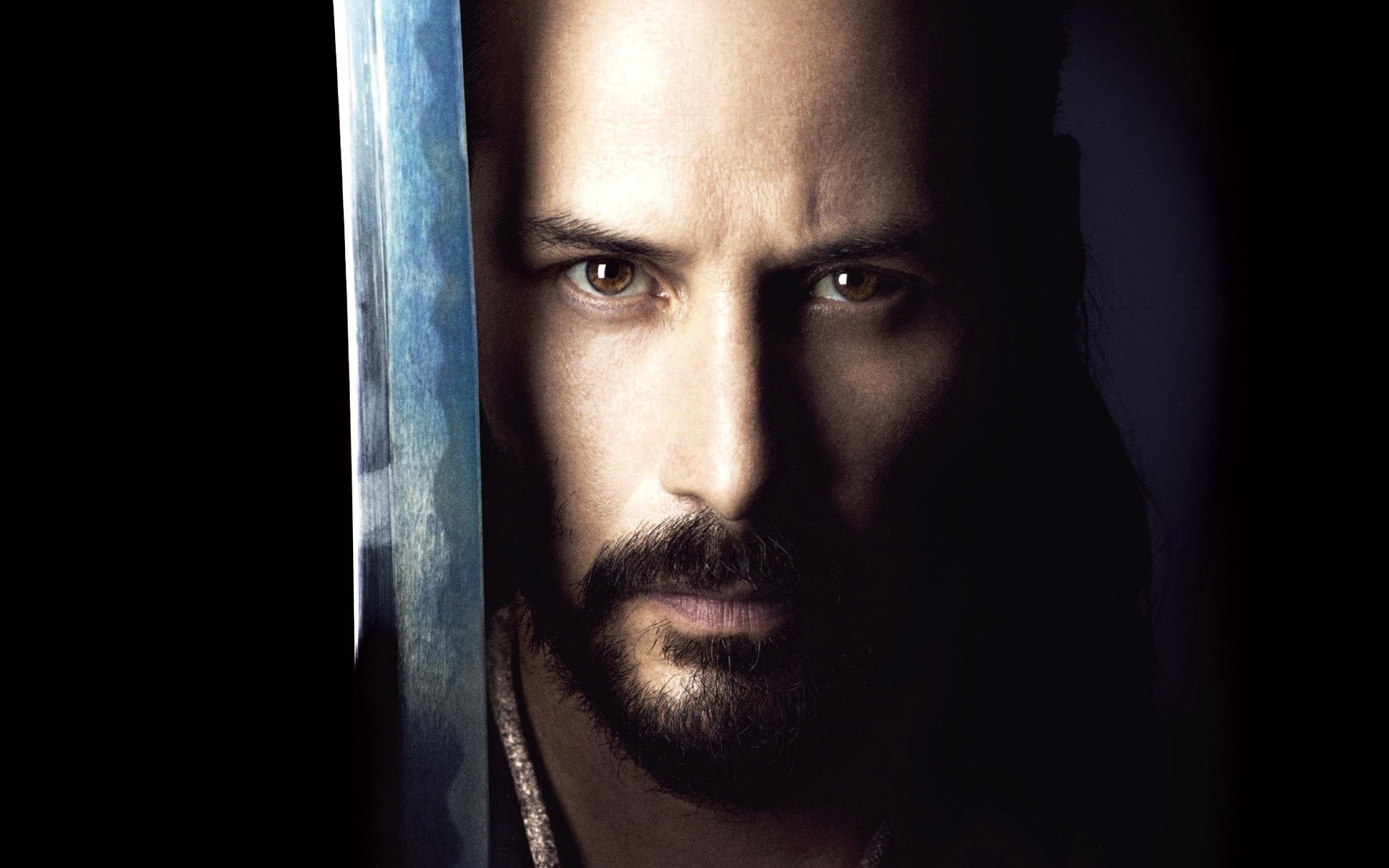 47 ronin 47 ronin film keanu reeves gesicht schwert katana halbdunkel