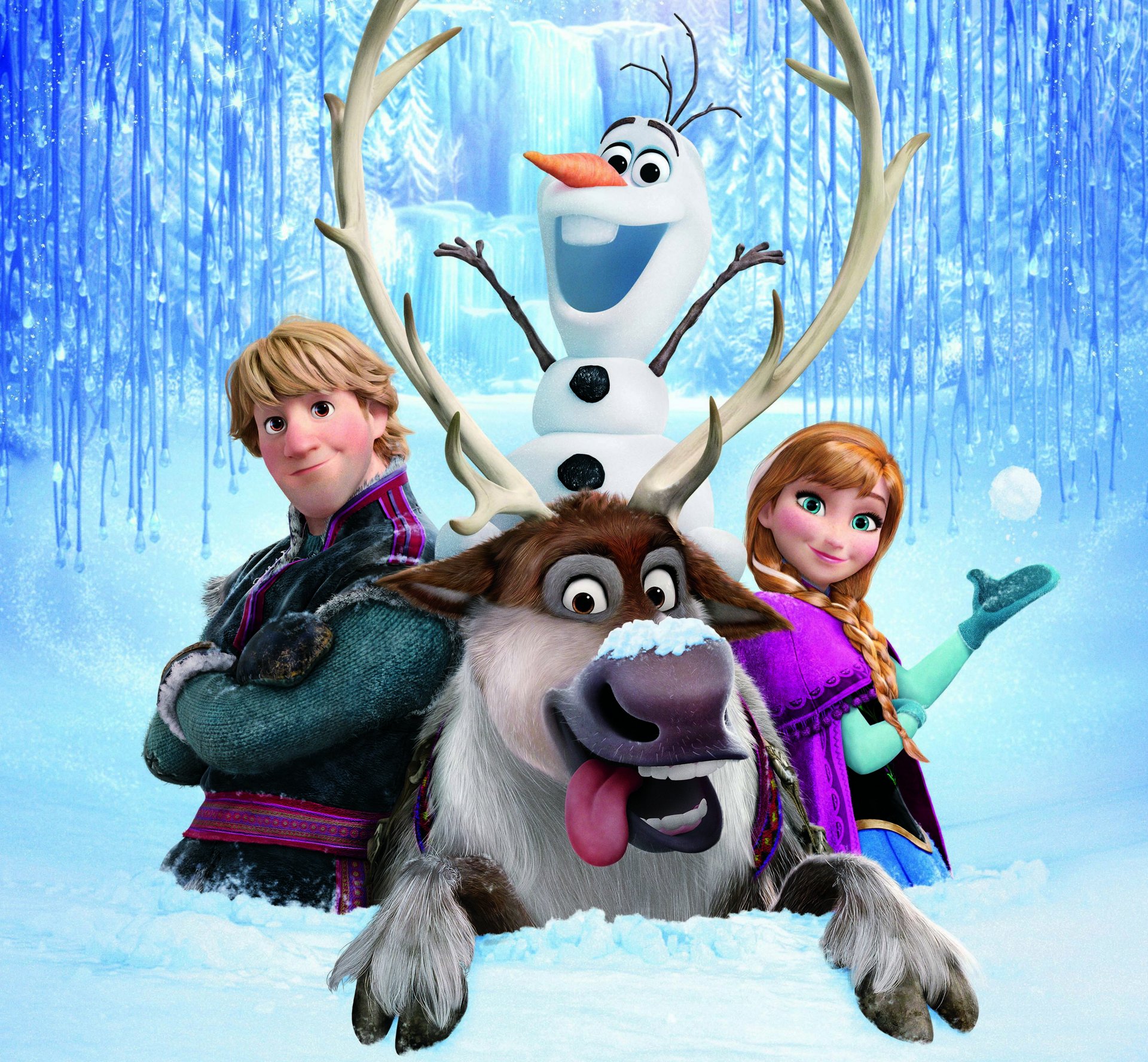 congelato walt disney 2013 arendelle anna kristoff sven olaf congelato animazione arendelle regno neve fiocchi di neve castello di ghiaccio cervo pupazzo di neve principessa