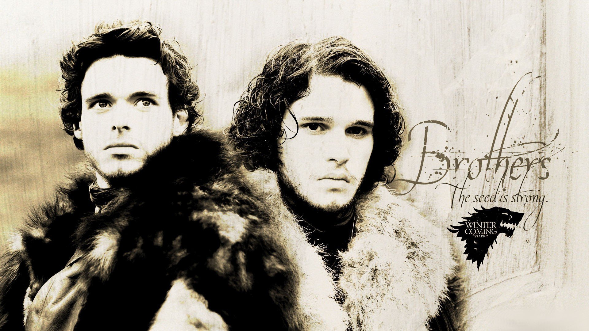 juego de tronos jon snow rob stark