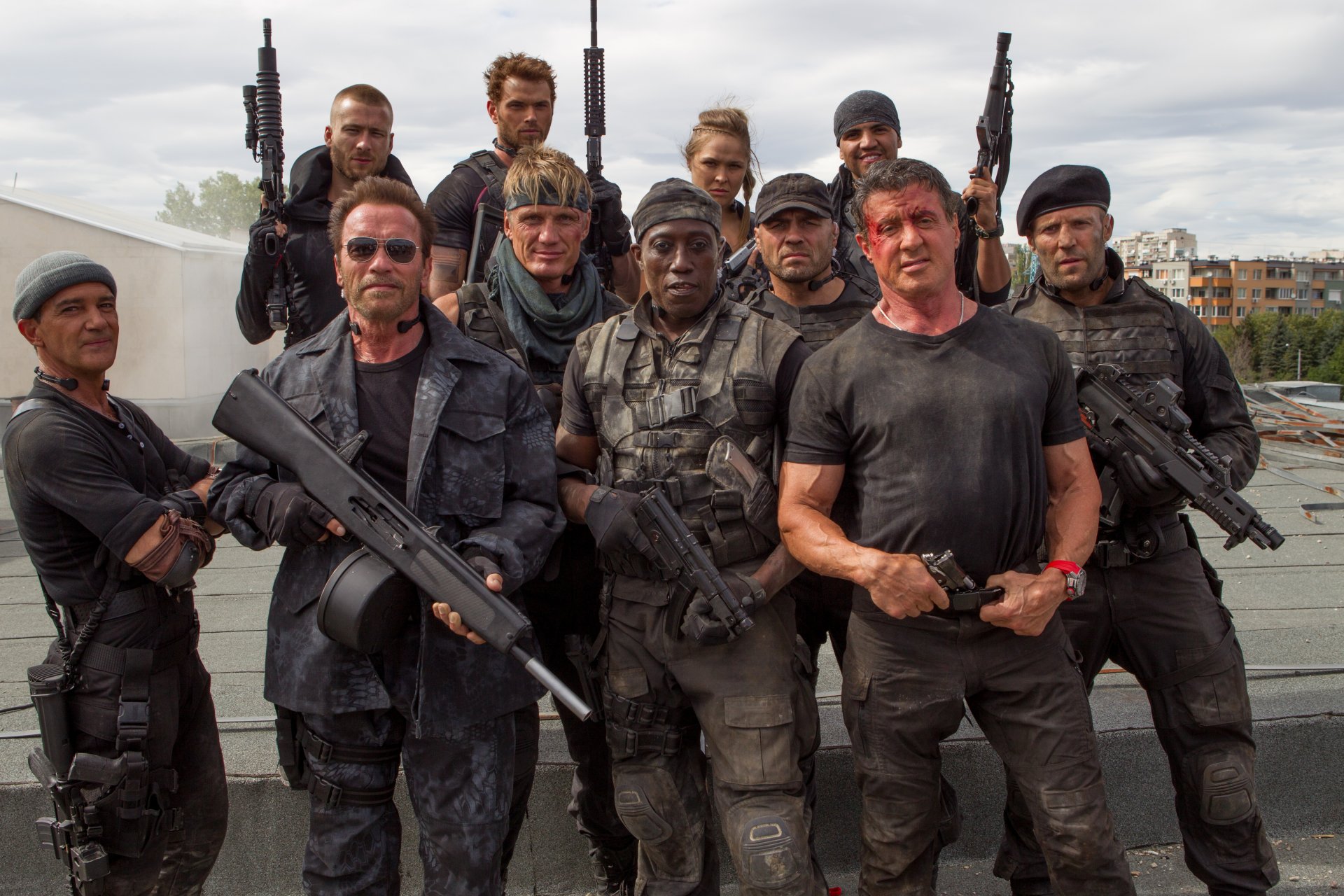 expendables 3 sylvester stallone jason statham arnold schwarzenegger jet lee antonio banderas wesley snipes dolph lundgren