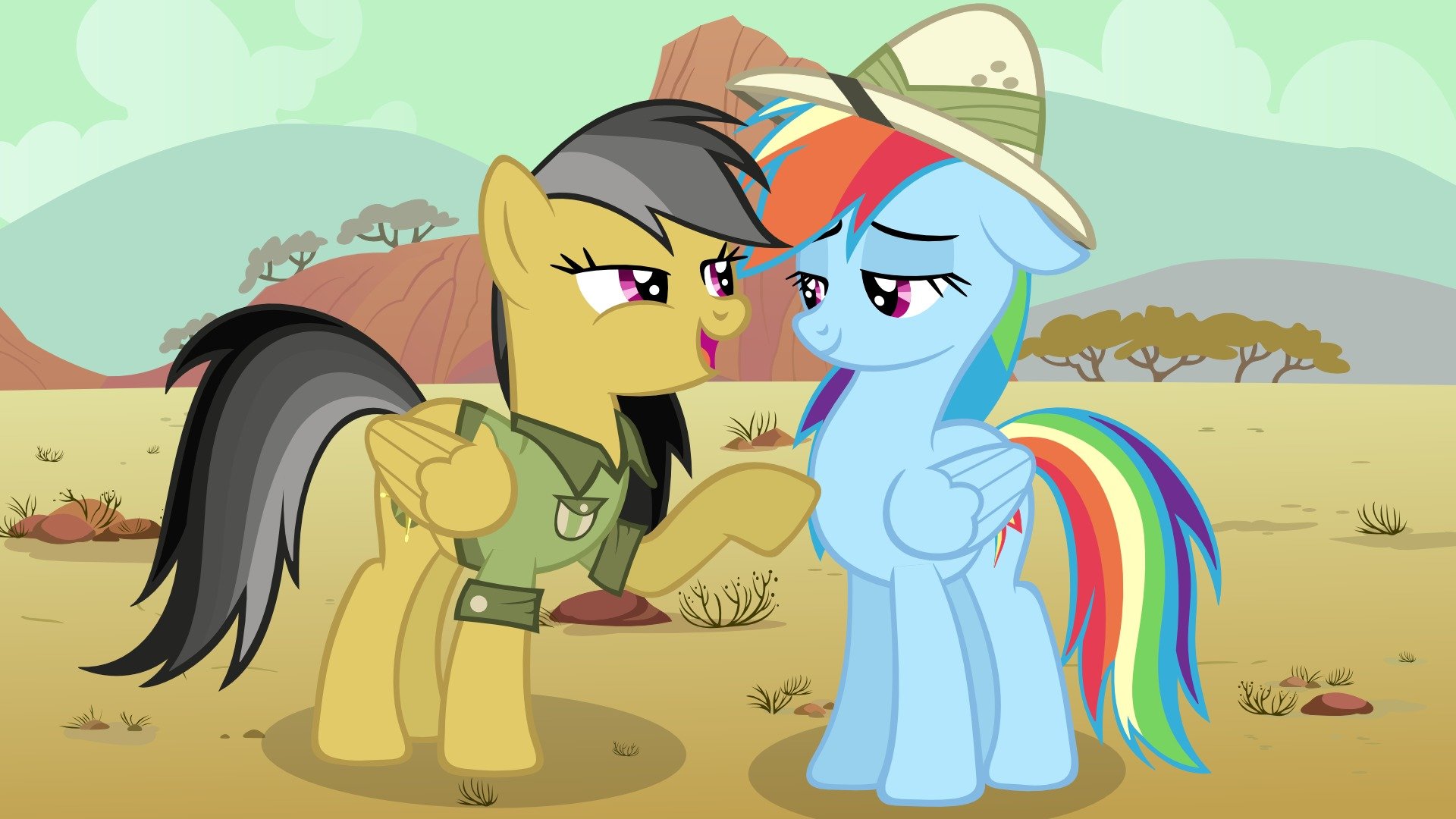 my little pony mlp mlp:fim rainbow dash daring do