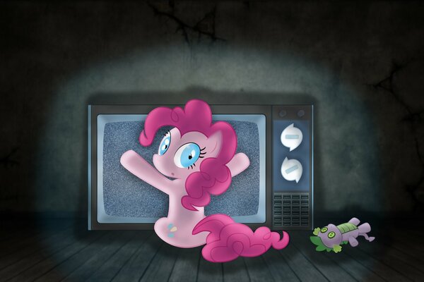 Pequeño Pony rosa Pinky