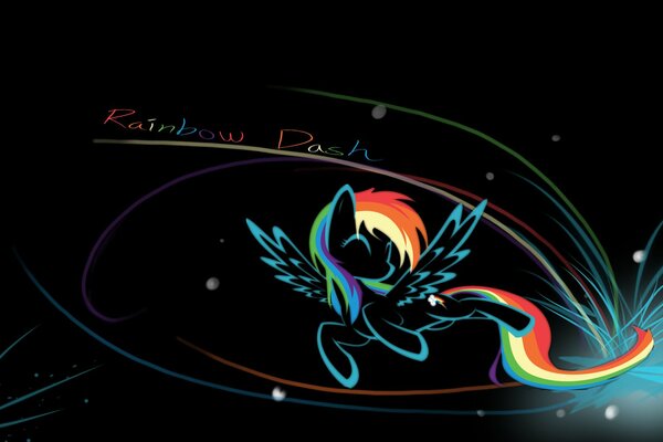 My little pony rainbow