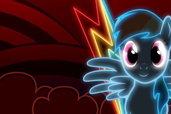 Neon my little pony