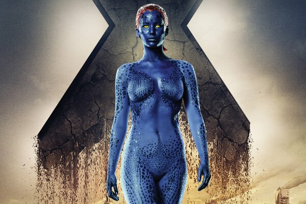 Jennifer Lawrence from the movie X-Men