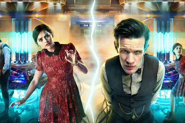 Plakat serialu Doctor Who