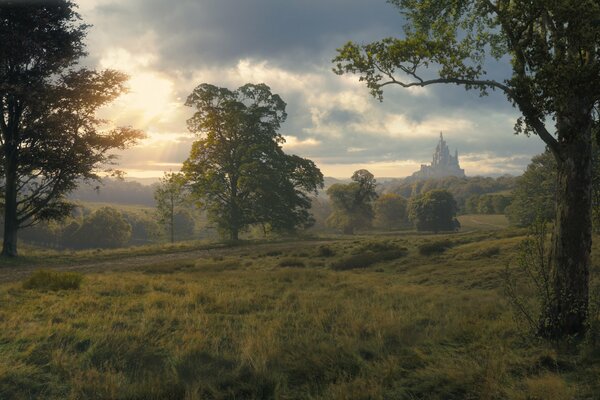 Das Schloss von König Stephanus im Film Maleficent