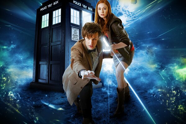 Fantastische TV-Serie Doctor who mit Matt smith