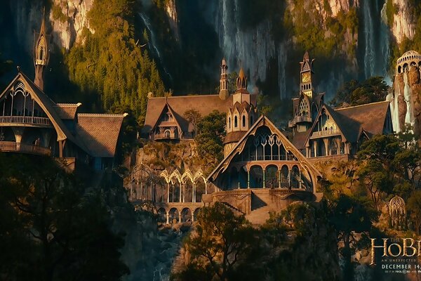 Le Royaume des elfes dans le film le Hobbit