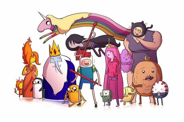 Adventure time of the whole kingdom