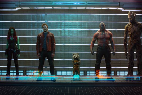 Fantasy. The Guardians of the Galaxy Team