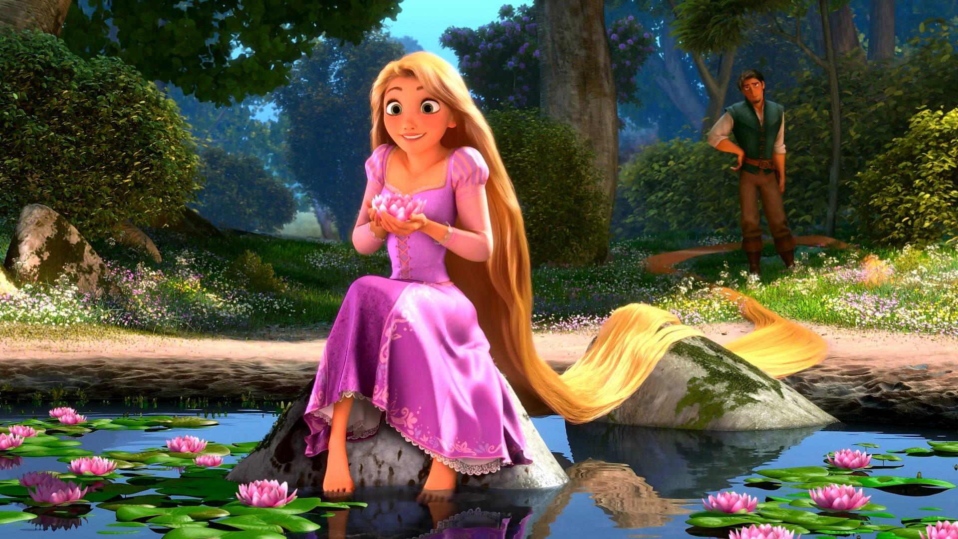 rapunzel: histoire confuse rapunzel nénuphars