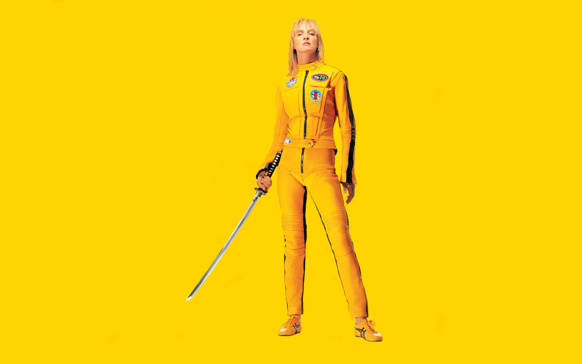 tuer bill uma thurman épée jaune