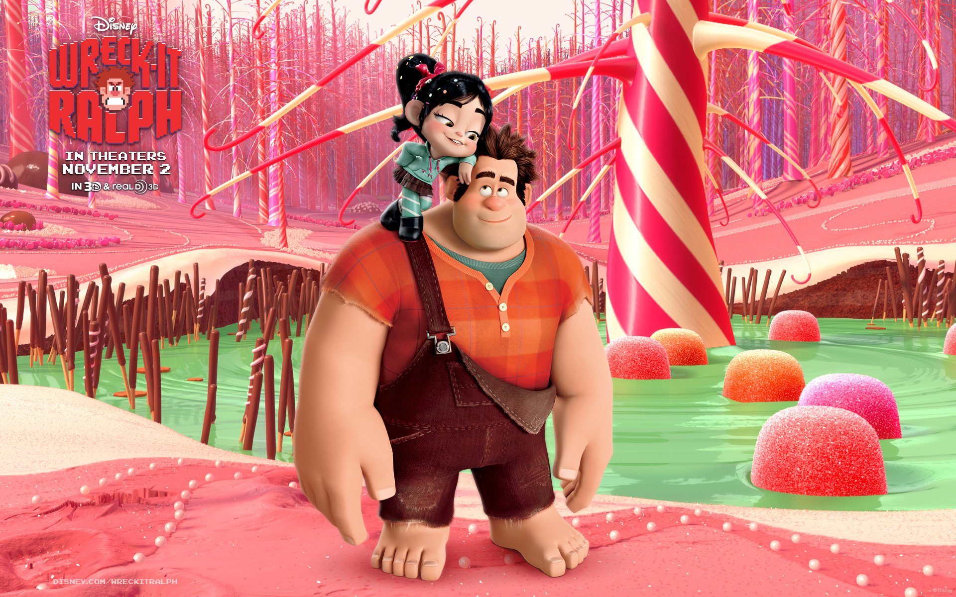 filme cartoon ralph mädchen hell hintergrund hintergrundbilder