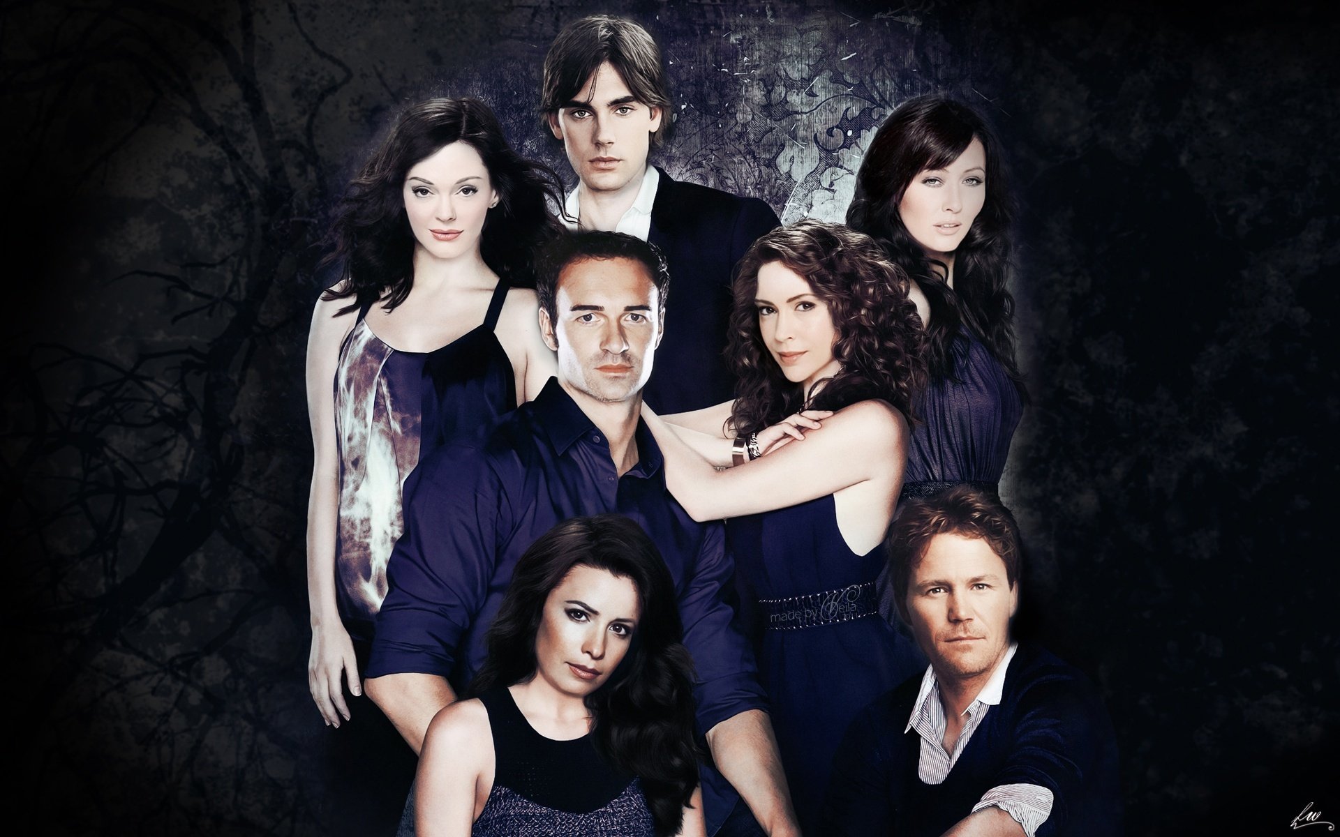 charmed acteurs actrices alyssa milano holly mary combs holly marie combs rose mcgowan rose mcgowan brian krause shannen doherty shannen doherty julian mcmahon drew fuller