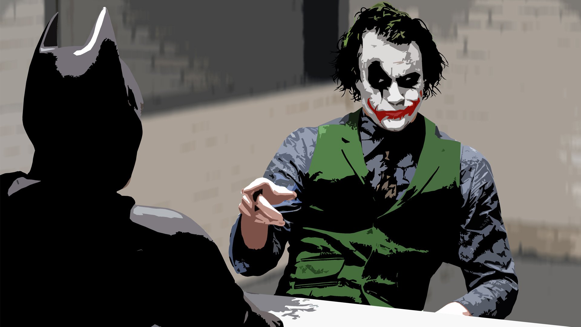 joker el caballero oscuro heath ledger batman christian bale