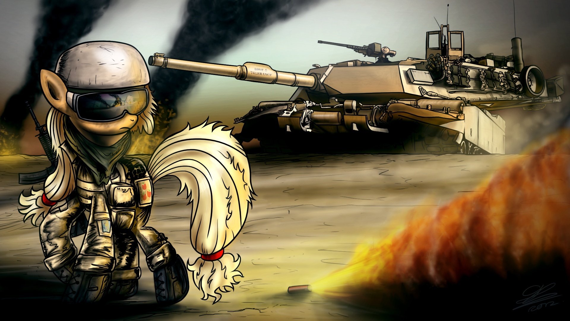 my little pony ponies art tank game