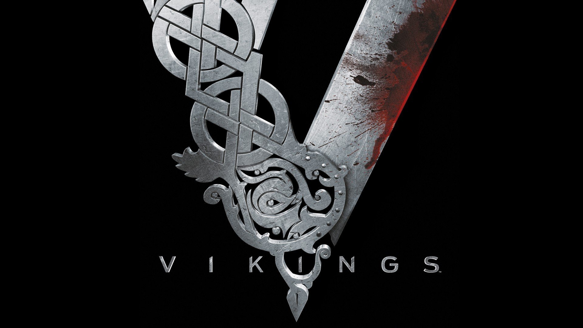 vikings série télévisée noir métal sang