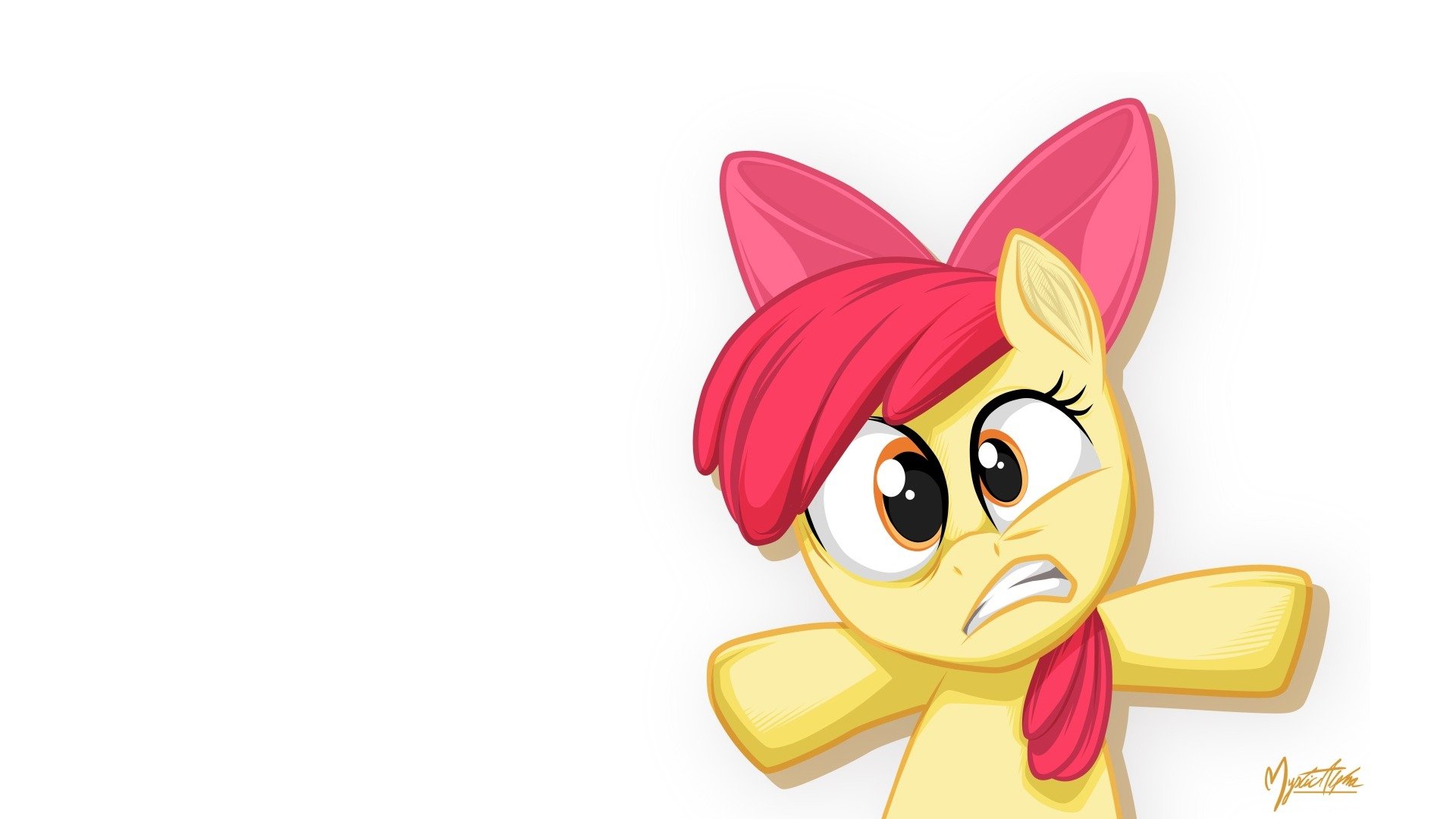 my little pony pony applebloom mysticalpha