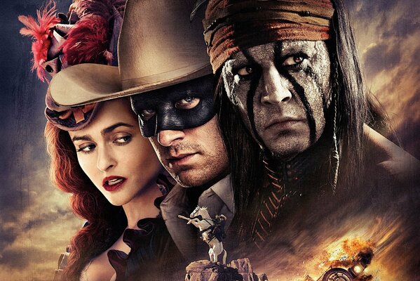 The Lone Ranger. Johnny Depp